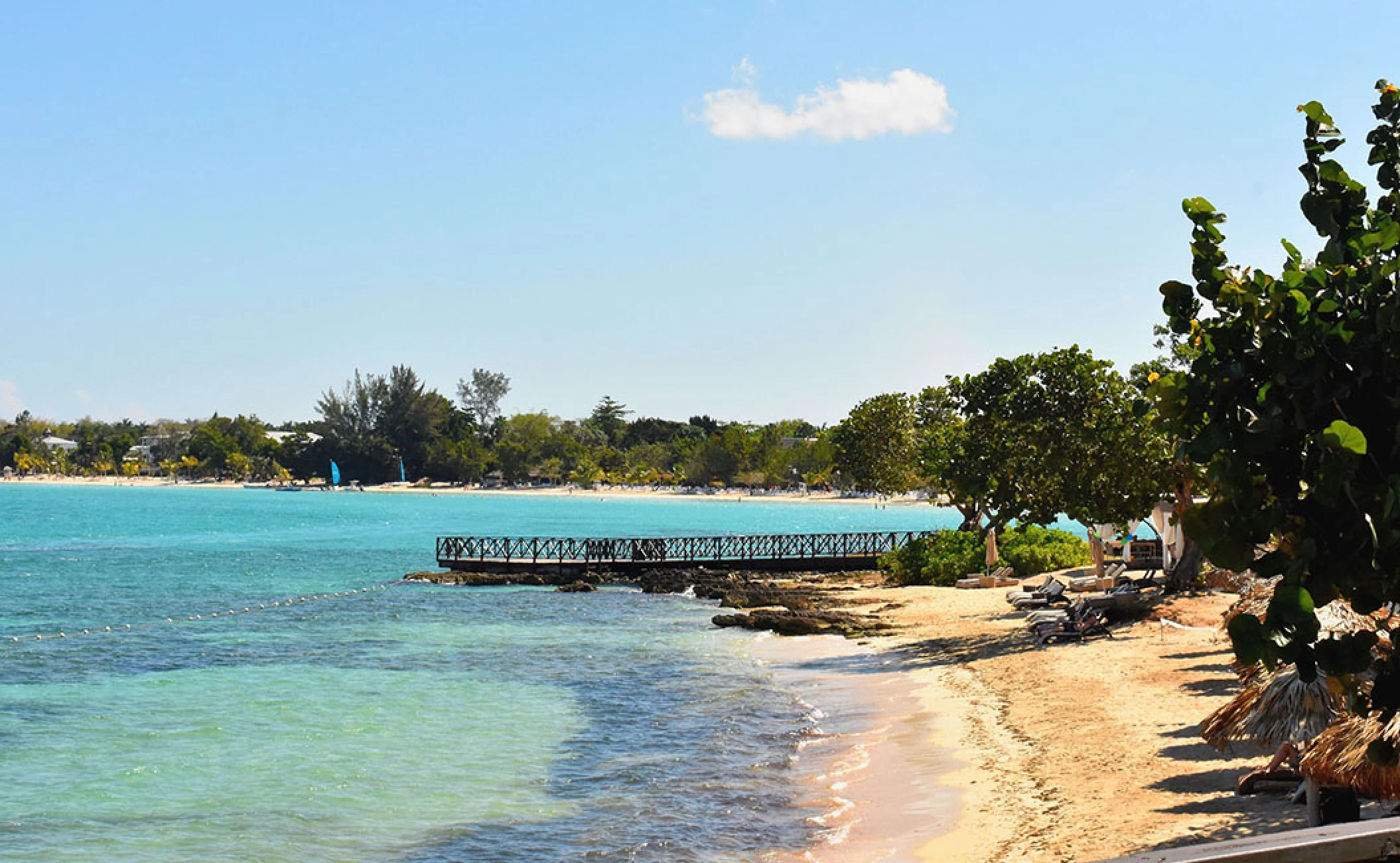 Royalton Negril Chairman Ocean Pier Wedding Venue.