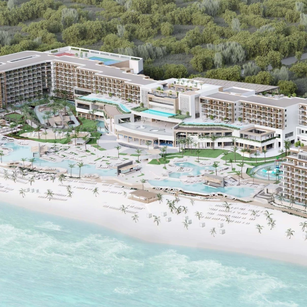 Overview of Royalton splash riviera cancun