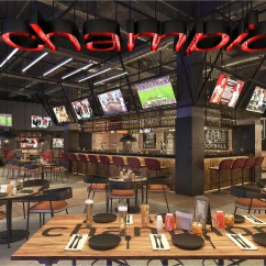 Score Sports Bar at Royalton splash riviera Cancun