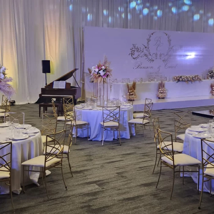 Wedding Reception at Ballroom on Royalton Splash Riviera Cancun