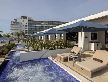 Royalton Splash Riviera Cancun pool cabanas