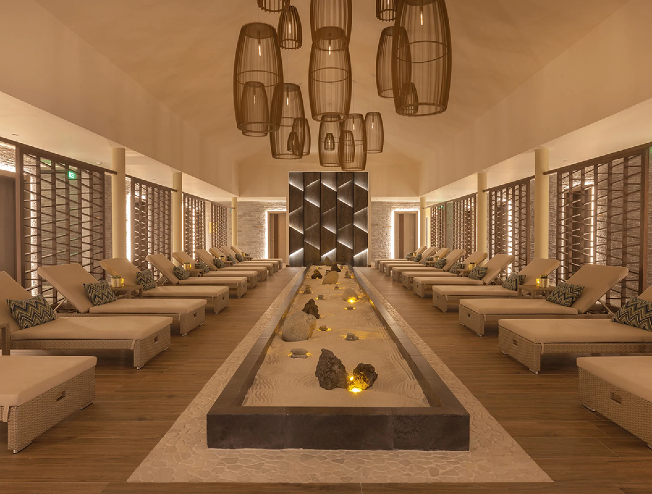 Royalton Splash Riviera Cancun Zen garden at the spa