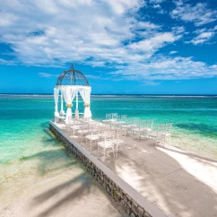 Greek gazebo at Sandals Montego Bay