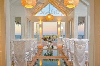 Over water chapel at Sandals Montego Bay