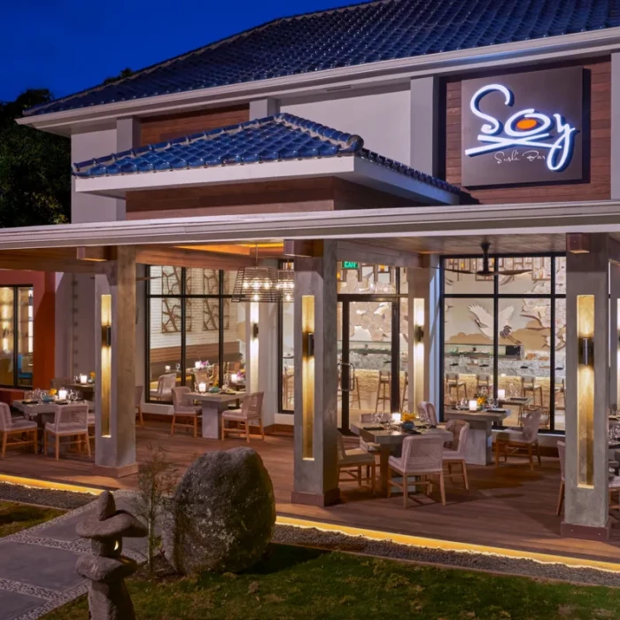 Soy sushi bar at Sandals Montego Bay