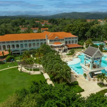 Aerial view at Sandals Ochi