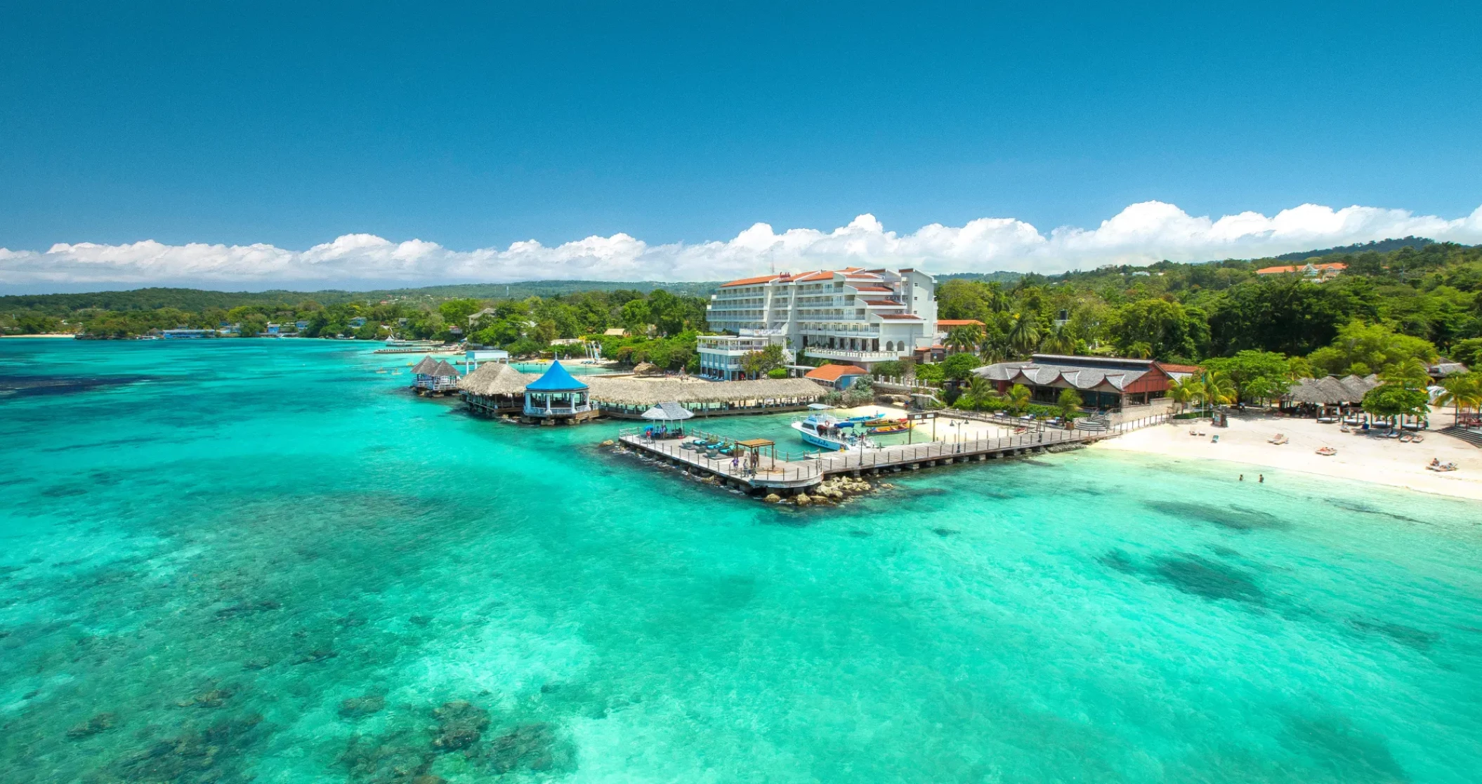 Aerial view of Sandals Ochi