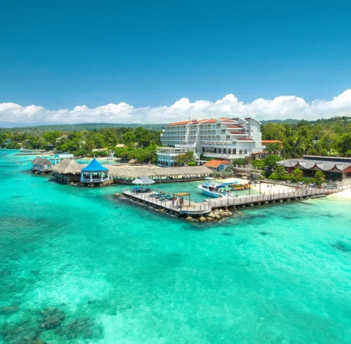 Aerial view of Sandals Ochi