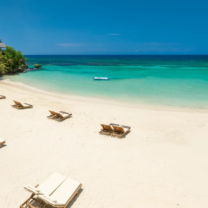 Beach at Sandals Ochi