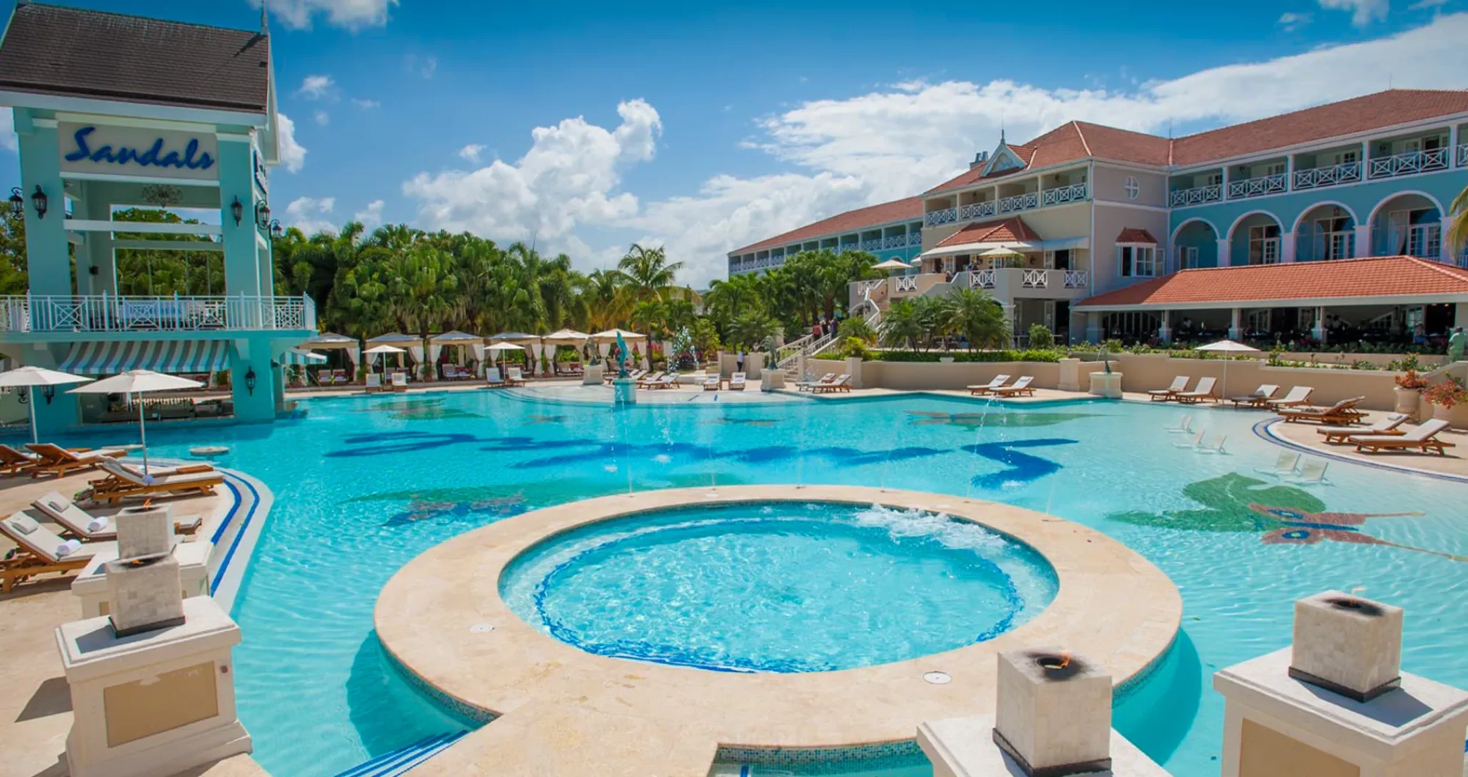 Main pool at Sandals Ochi