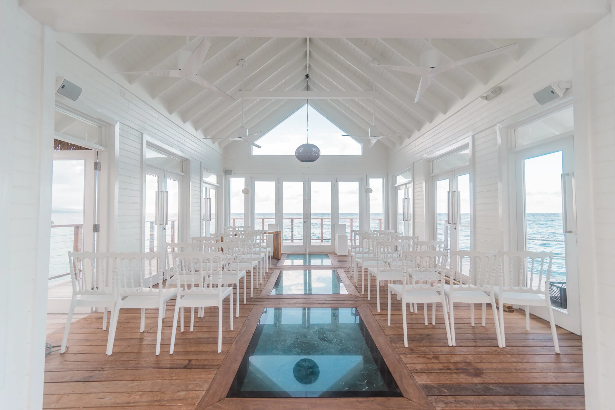 Over water chapel at Sandals Ochi