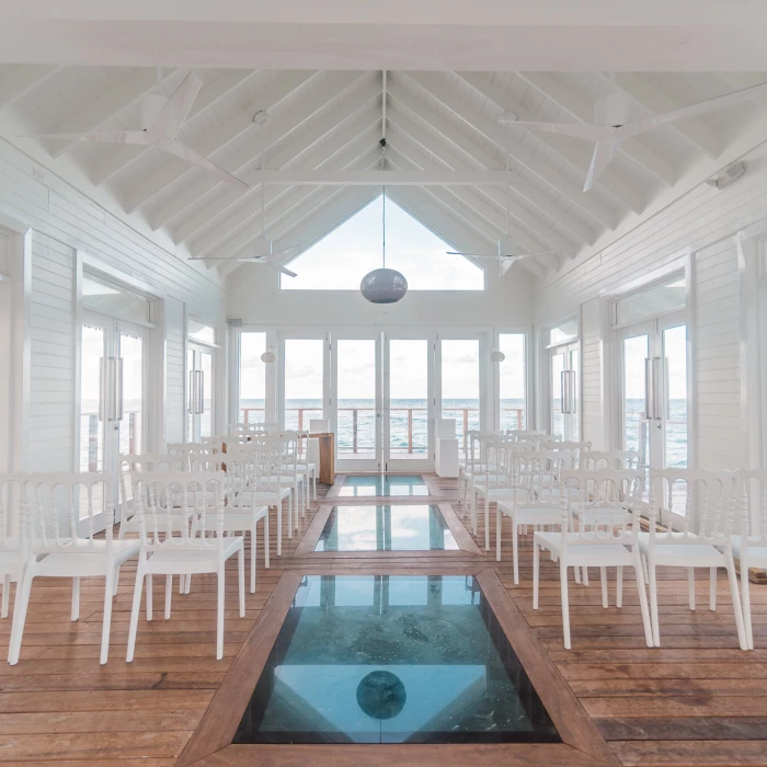 Over water chapel at Sandals Ochi