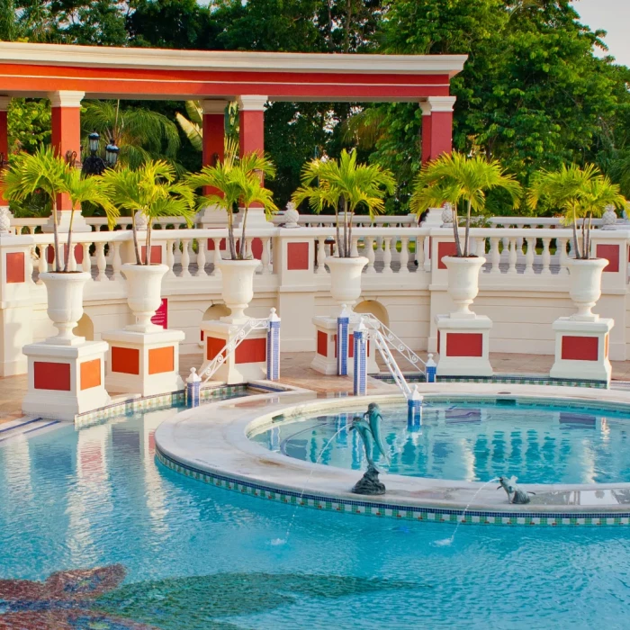 Pool area at Sandals Ochi