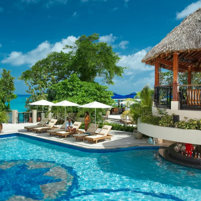 Main pool at Sandals Ochi