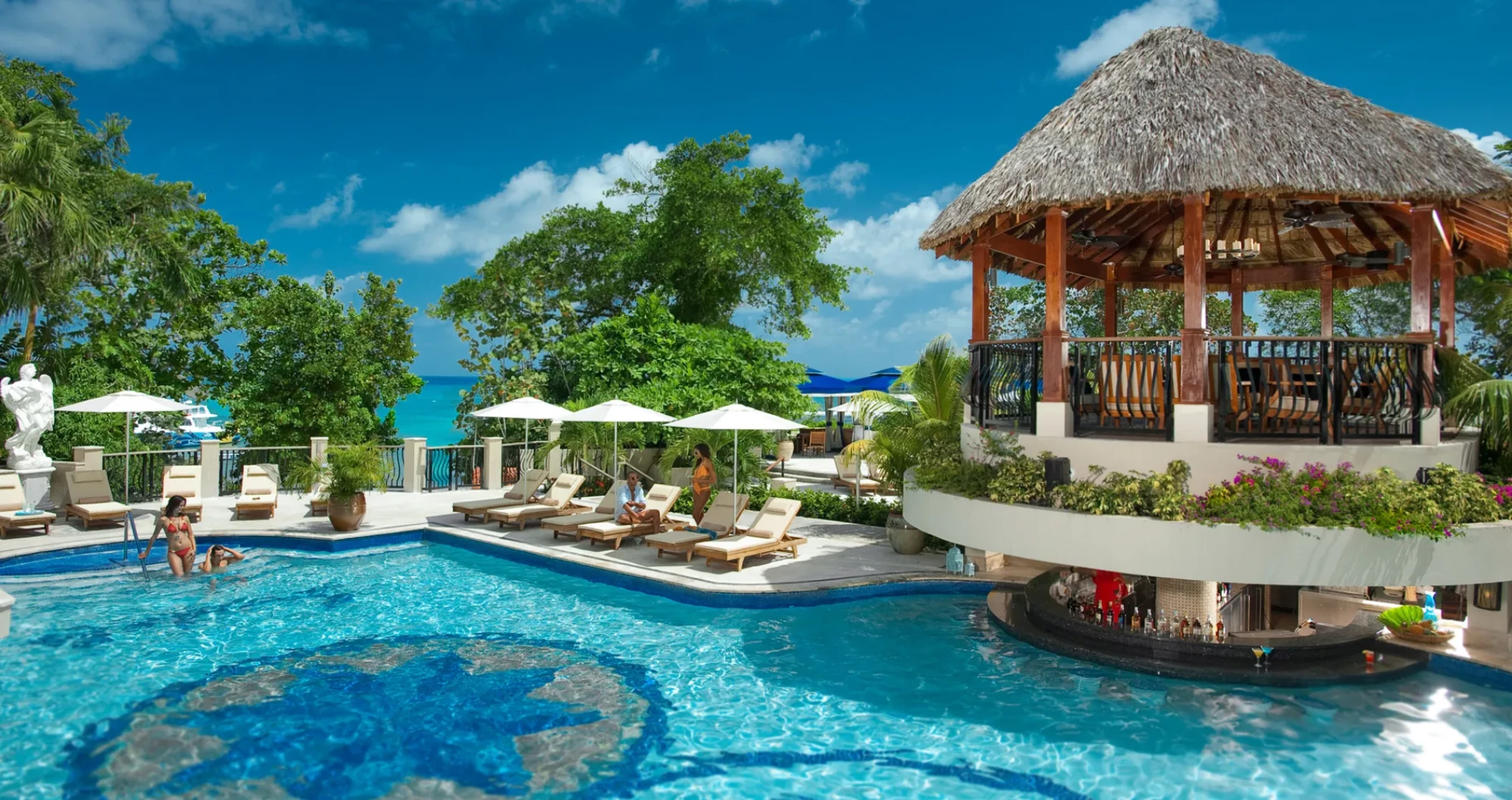 Main pool at Sandals Ochi