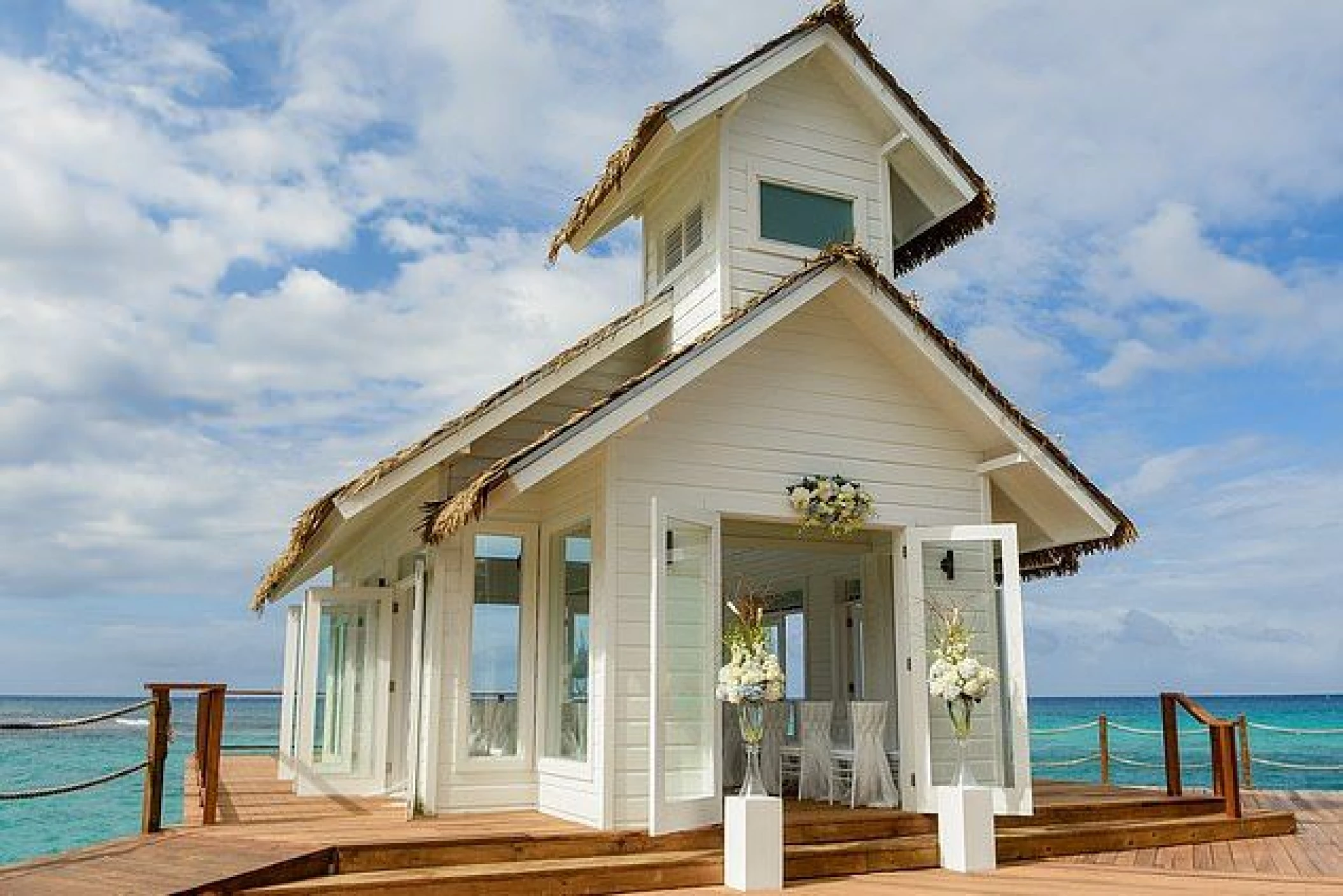 Over water chapel at Sandals Ochi