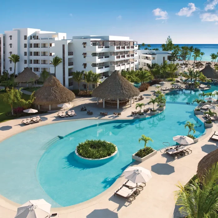 Main pool at Secrets Cap Cana Resort and Spa