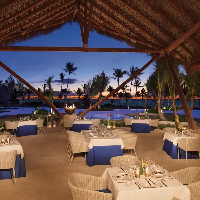 Oceana restaurant at Secrets Cap Cana Resort and Spa