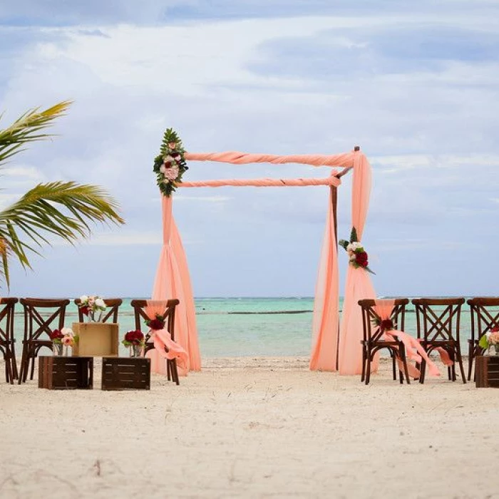 Beach ceremony at Secrets Cap Cana Resort and Spa