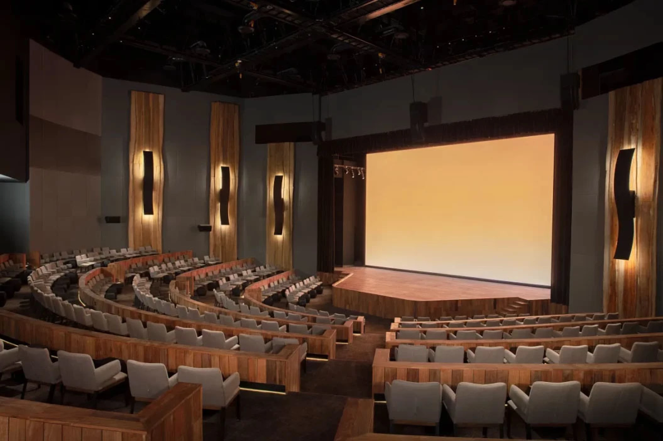 Theater at Secrets Moxche resort.