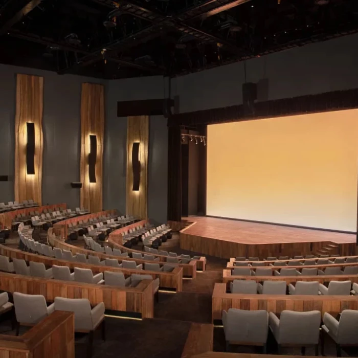 Theater at Secrets Moxche resort.