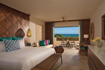 Secrets Maroma Beach Riviera Cancun oceanview room with king bed