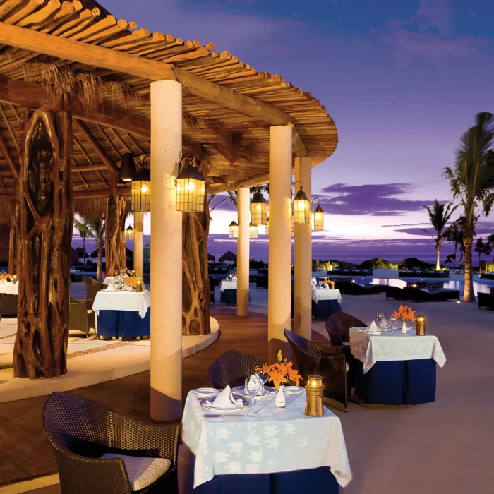 Oceana terrace wedding venue at Secrets Maroma Beach Riviera Maya