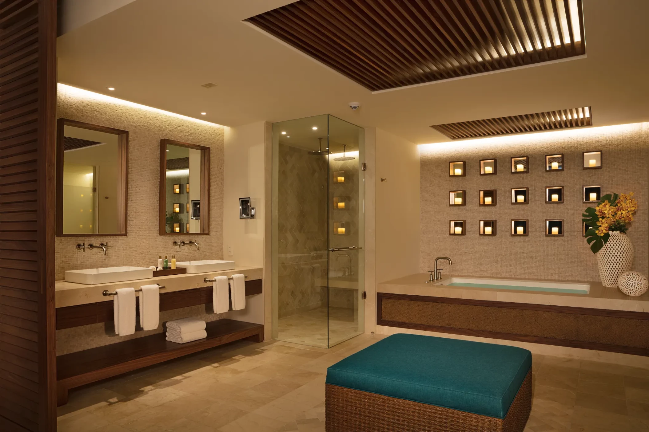 Secrets Maroma presidential suite bathroom