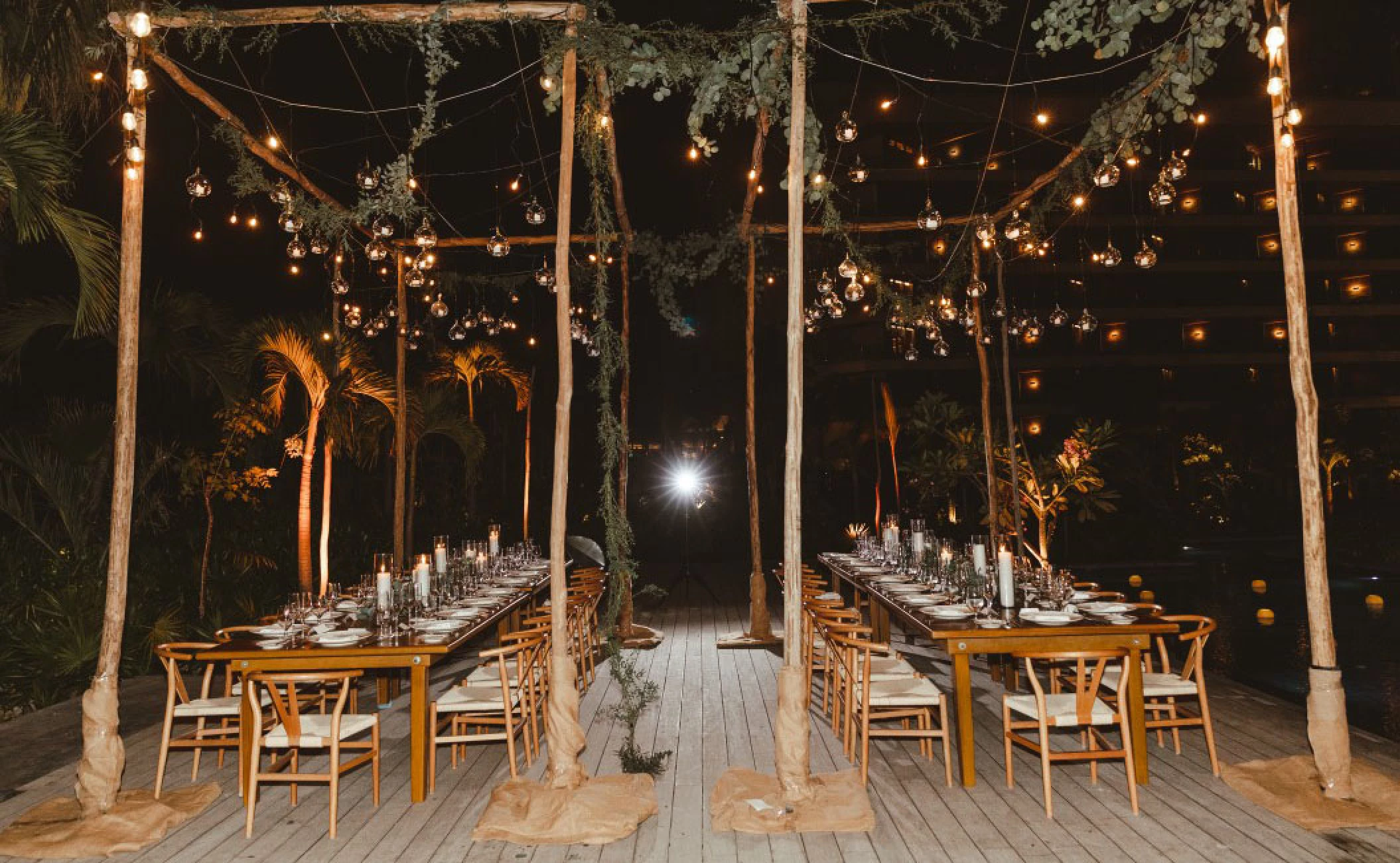Pool Deck venue at Secrets Moxché Resort.
