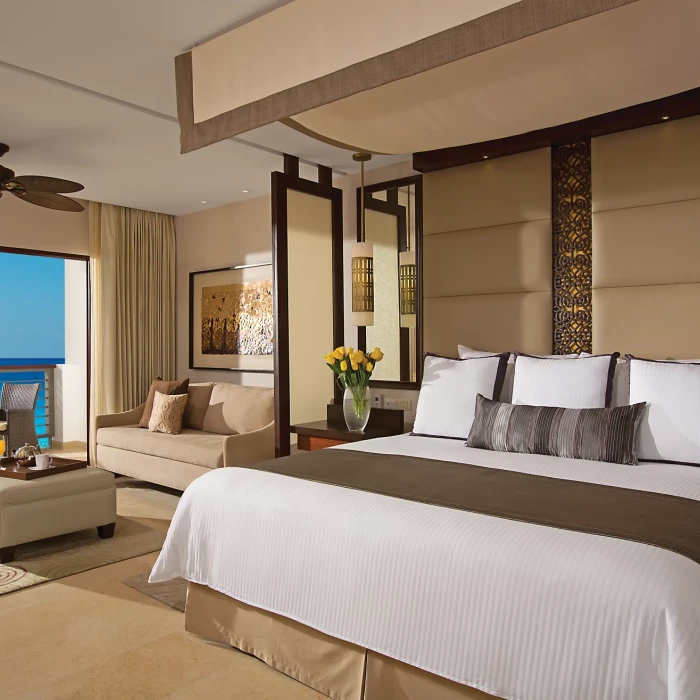 Ocean front suite at Secrets Playa Mujeres Golf & Spa Resort