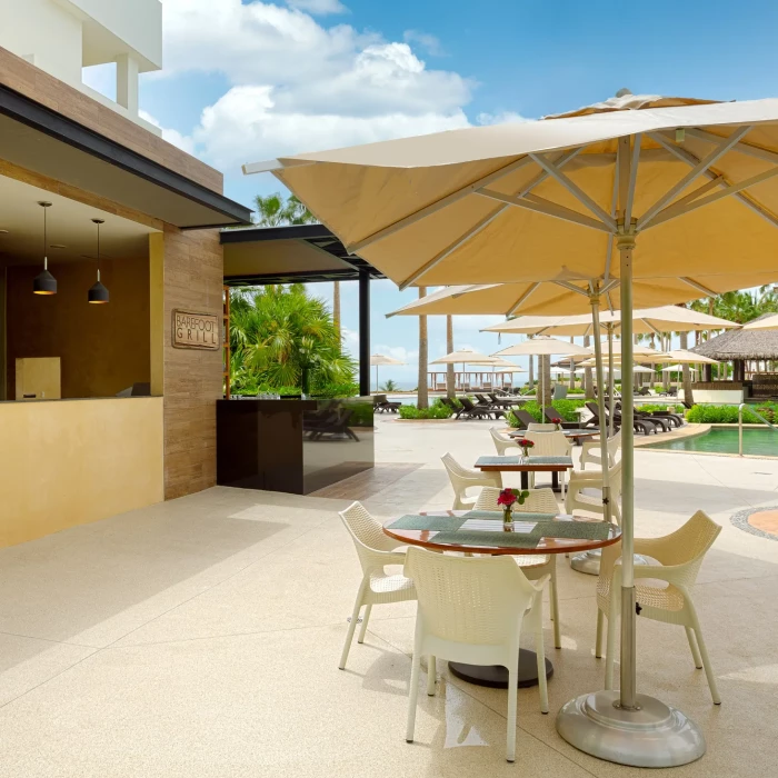 Secrets Playa Mujeres Golf & Spa Resort Barefoot grill restaurant