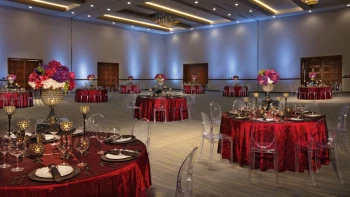 Dinner reception on the ballroom at Secrets Puerto Los Cabos Golf & Spa Resort