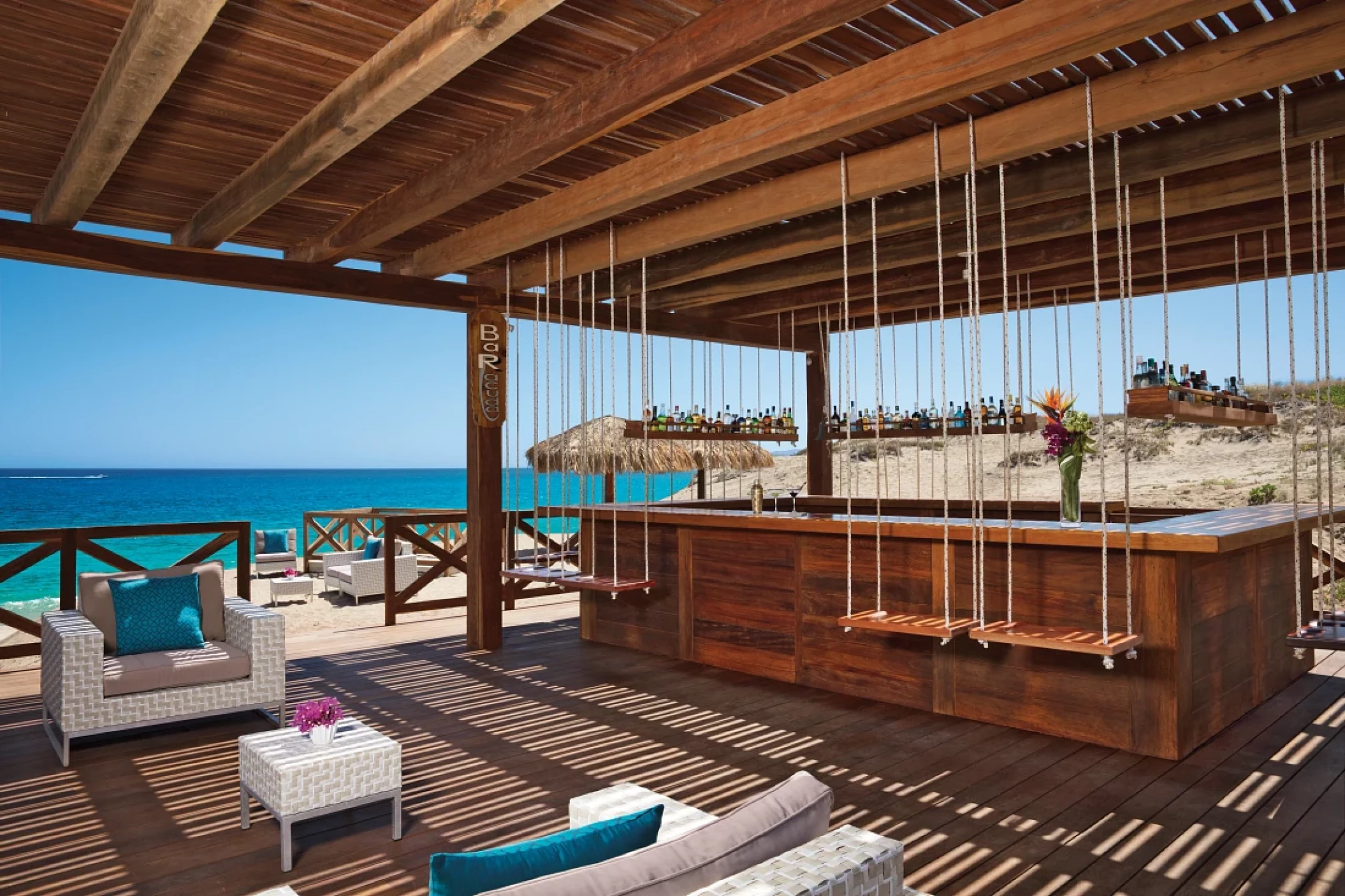 Barracuda bar at Secrets Puerto Los Cabos Golf & Spa Resort