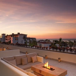 Rendezvous terrace at Secrets Puerto Los Cabos Golf & Spa Resort