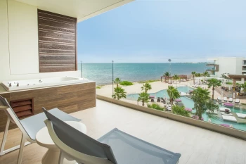 Balcony view at Secrets Riviera Cancun
