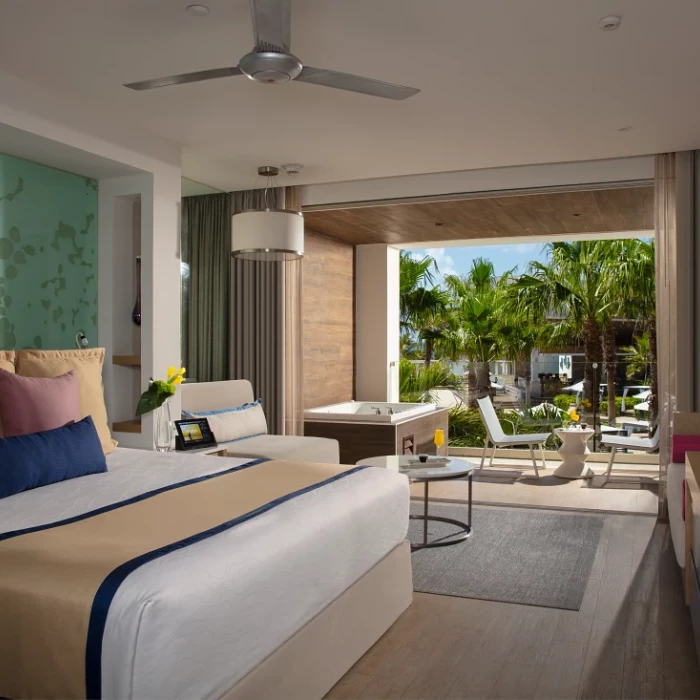 Gardenview suite at Secrets Riviera Cancun