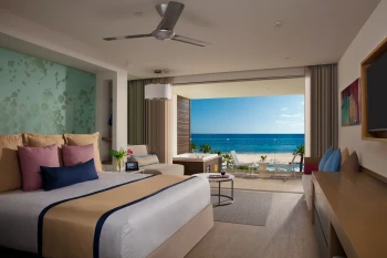 Oceanview suite at Secrets Riviera Cancun