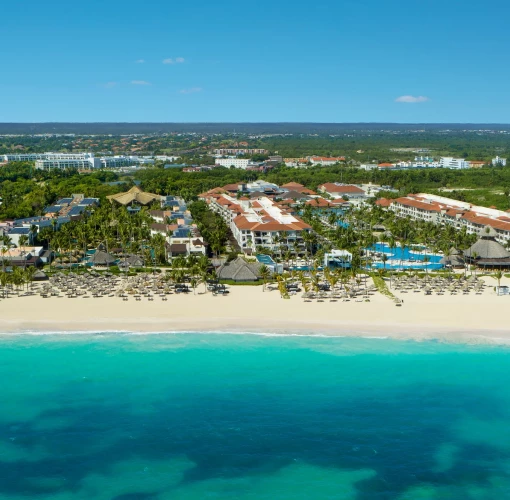 Aerial view of Secrets Royal Beach Punta Cana