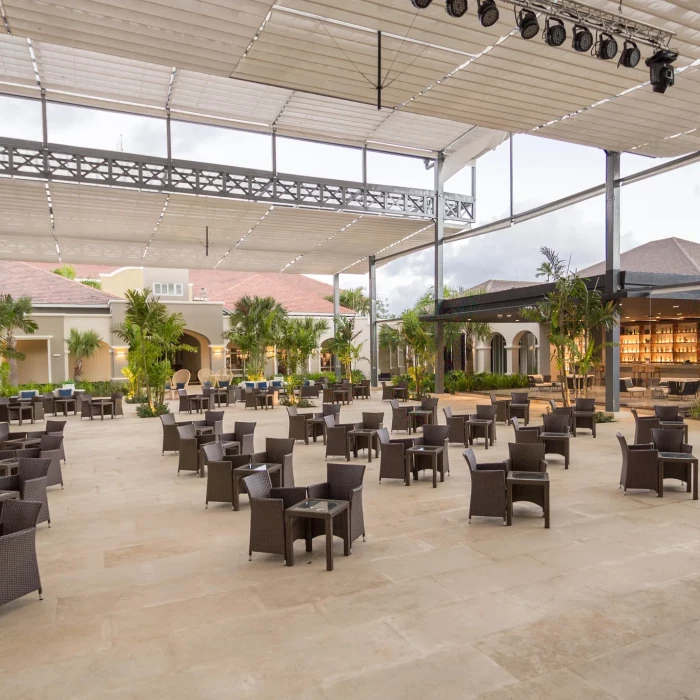 Main plaza at Secrets Royal Beach Punta Cana