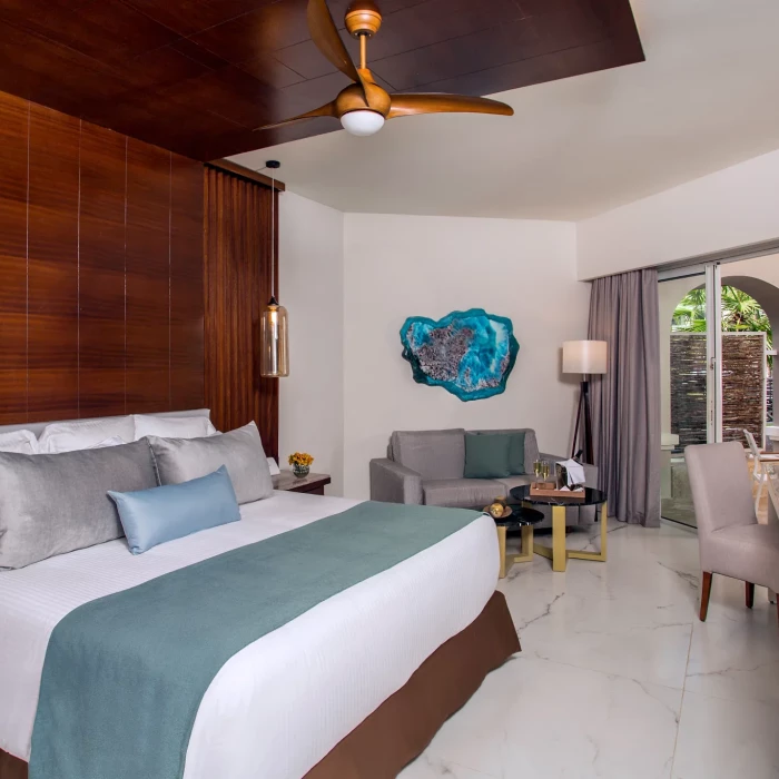 King bed suite at Secrets Royal Beach Punta Cana