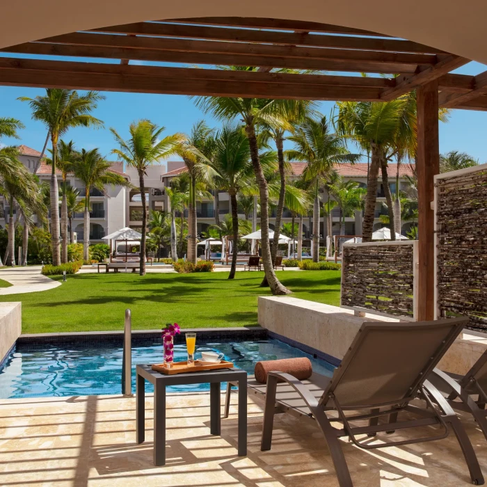 Private pool at Secrets Royal Beach Punta Cana