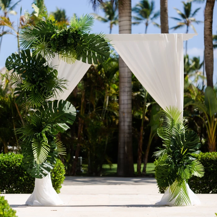 Ceremony in the garden at Secrets Royal Beach Punta Cana