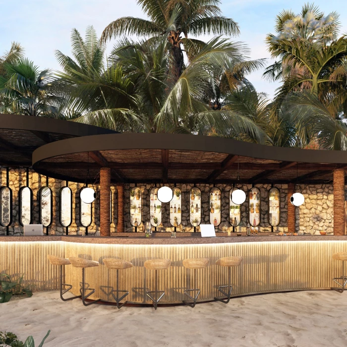 Bar Barracuda at Secrets Tulum Resort and Beach Club