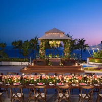 Dinner and ceremony on vista terrace at Secrets Vallarta Bay Puerto Vallarta