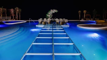 Pool area at Sensira Resort and Spa Riviera Maya