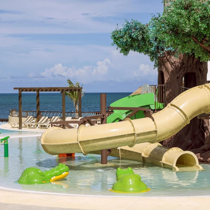 Adventure club Aqua park at Sensira Resort and Spa Riviera Maya