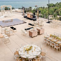 Sunset terrace at Sensira Resort and Spa Riviera Maya