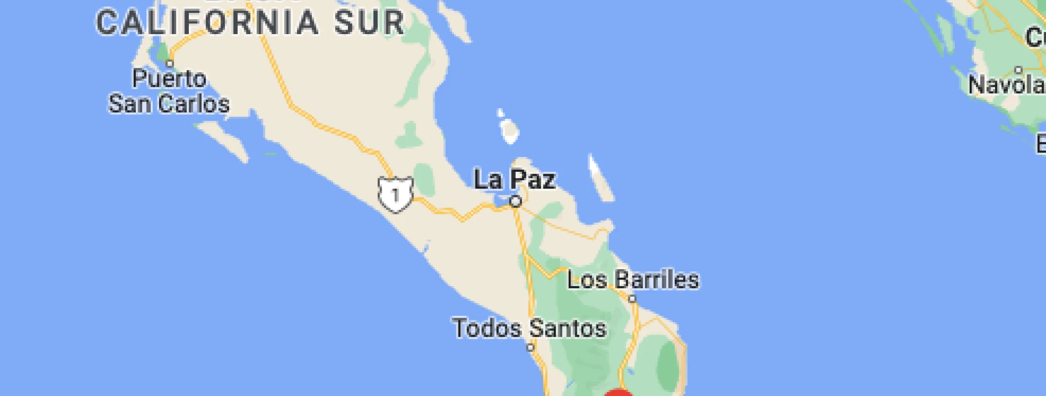 Google maps of Solaz Los Cabos