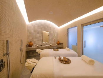 Haven Riviera Cancun couple's massage room at spa.