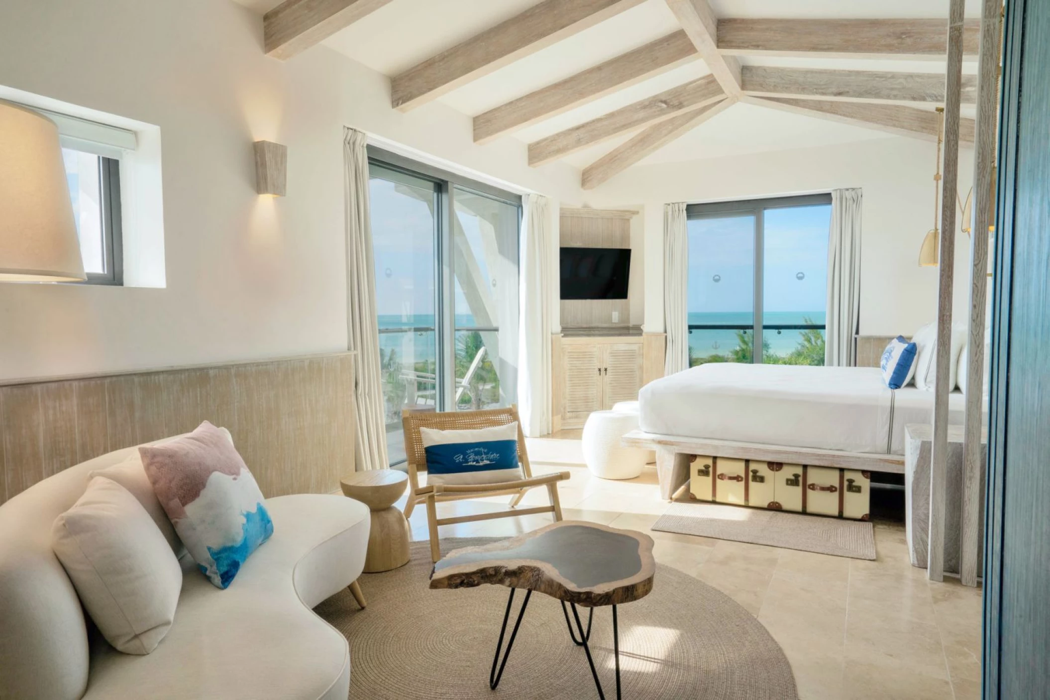 Oceanview suite at St. Somewhere Resort Holbox